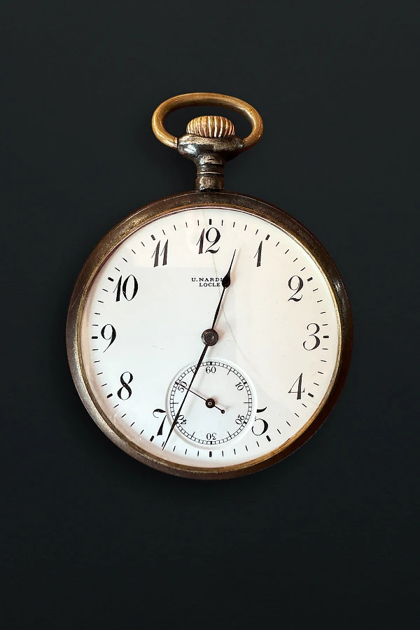 Gun Metal ‘Lepine’ Pocket Watch