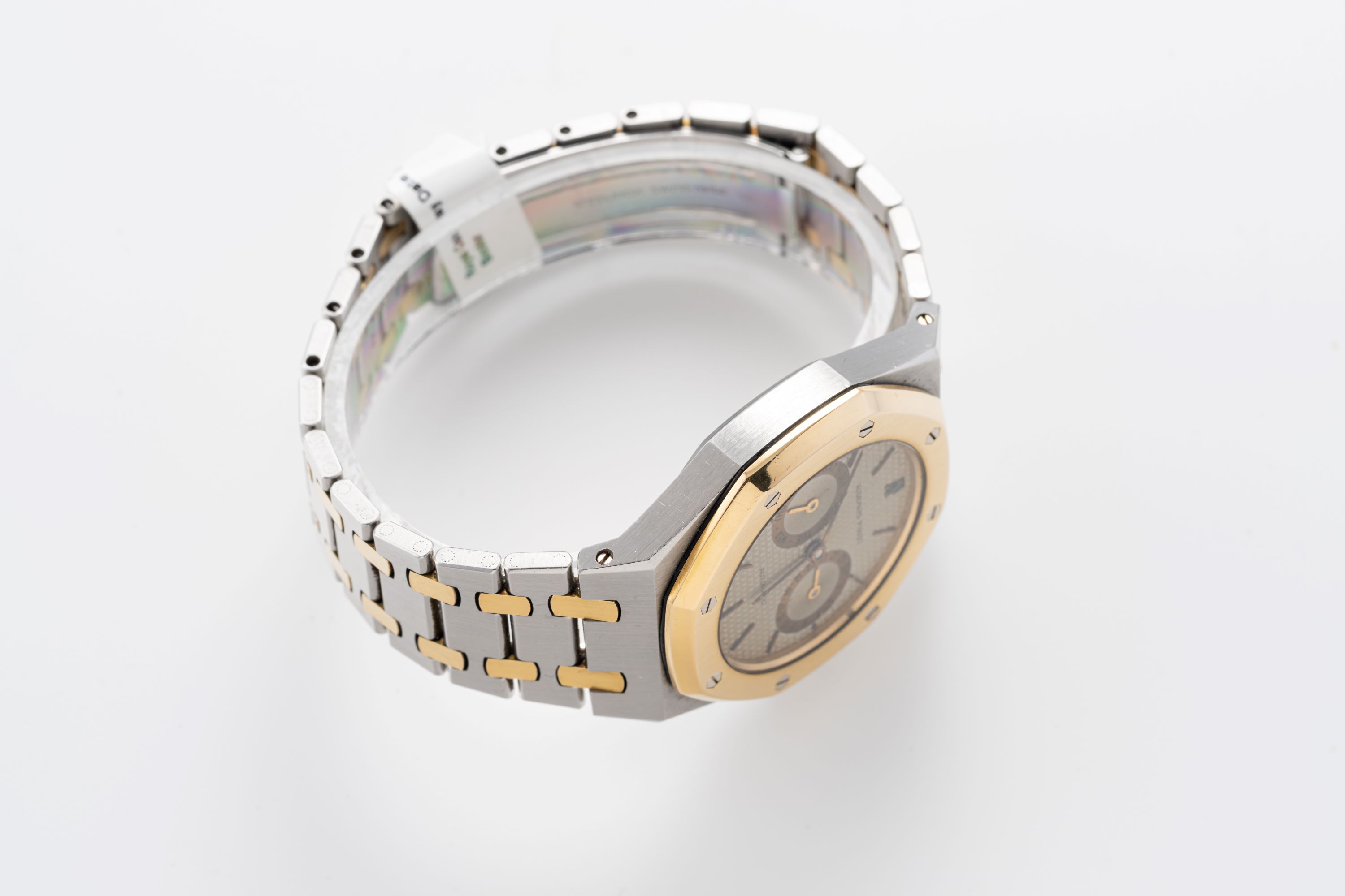 Ineichen Auctioneers - Royal Oak Day Date Ref. 25572SA in Stainless Steel  and 18k Yellow Gold