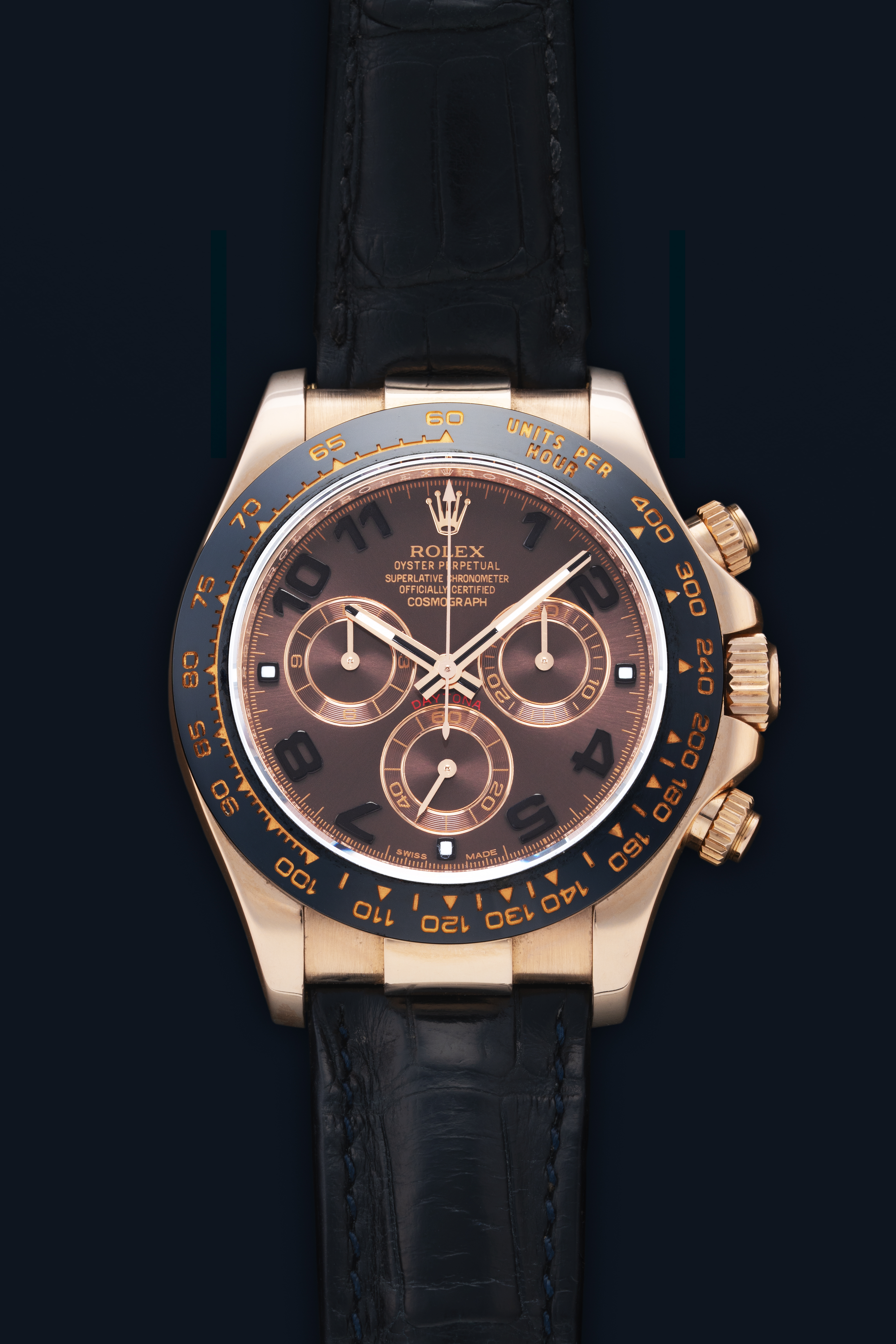 Ineichen Auctioneers - Daytona Ref. 116515 in 18k Rose Gold