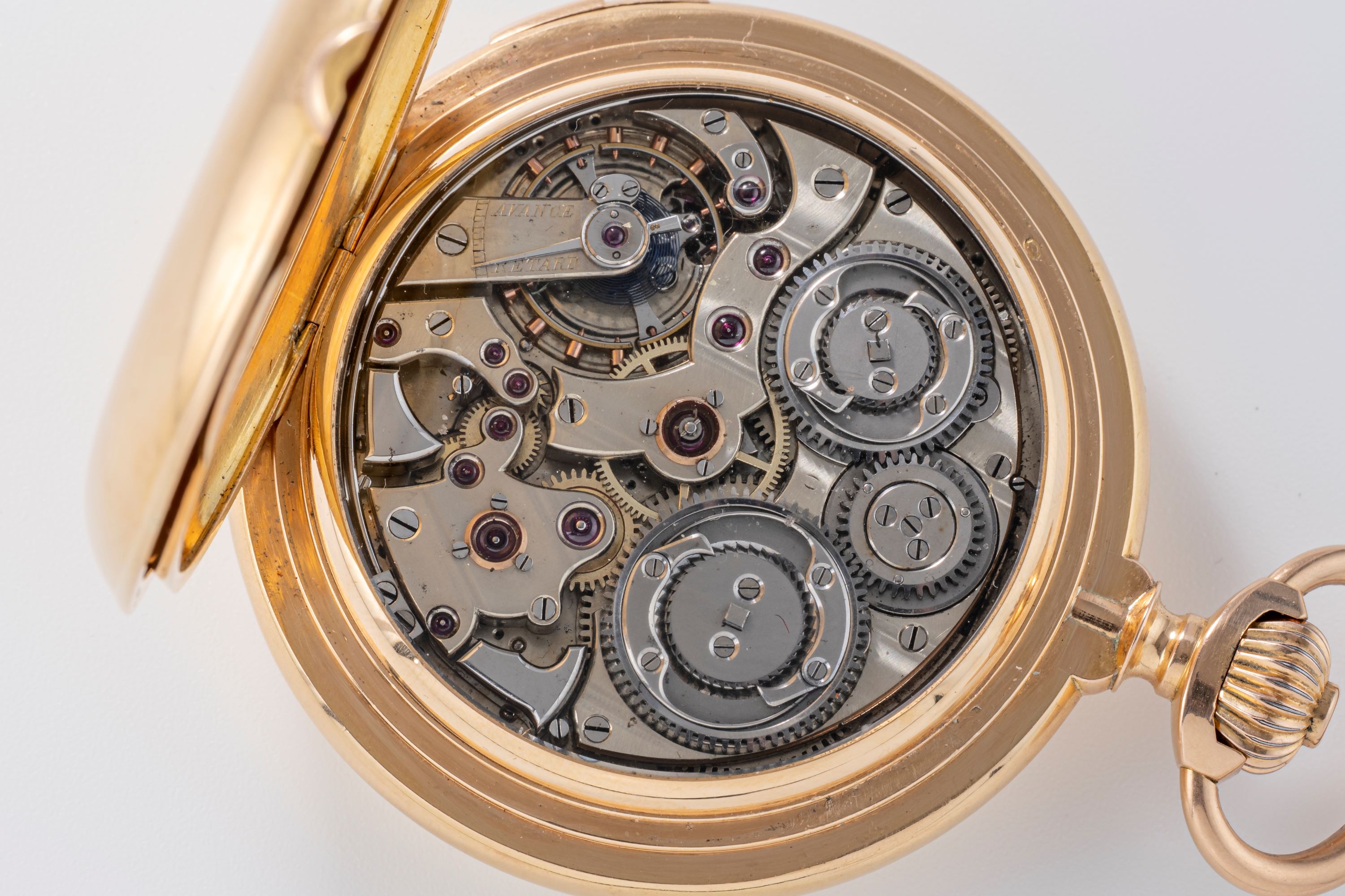 Ineichen Auctioneers - Grande and Petite Sonnerie Pocket Watch in