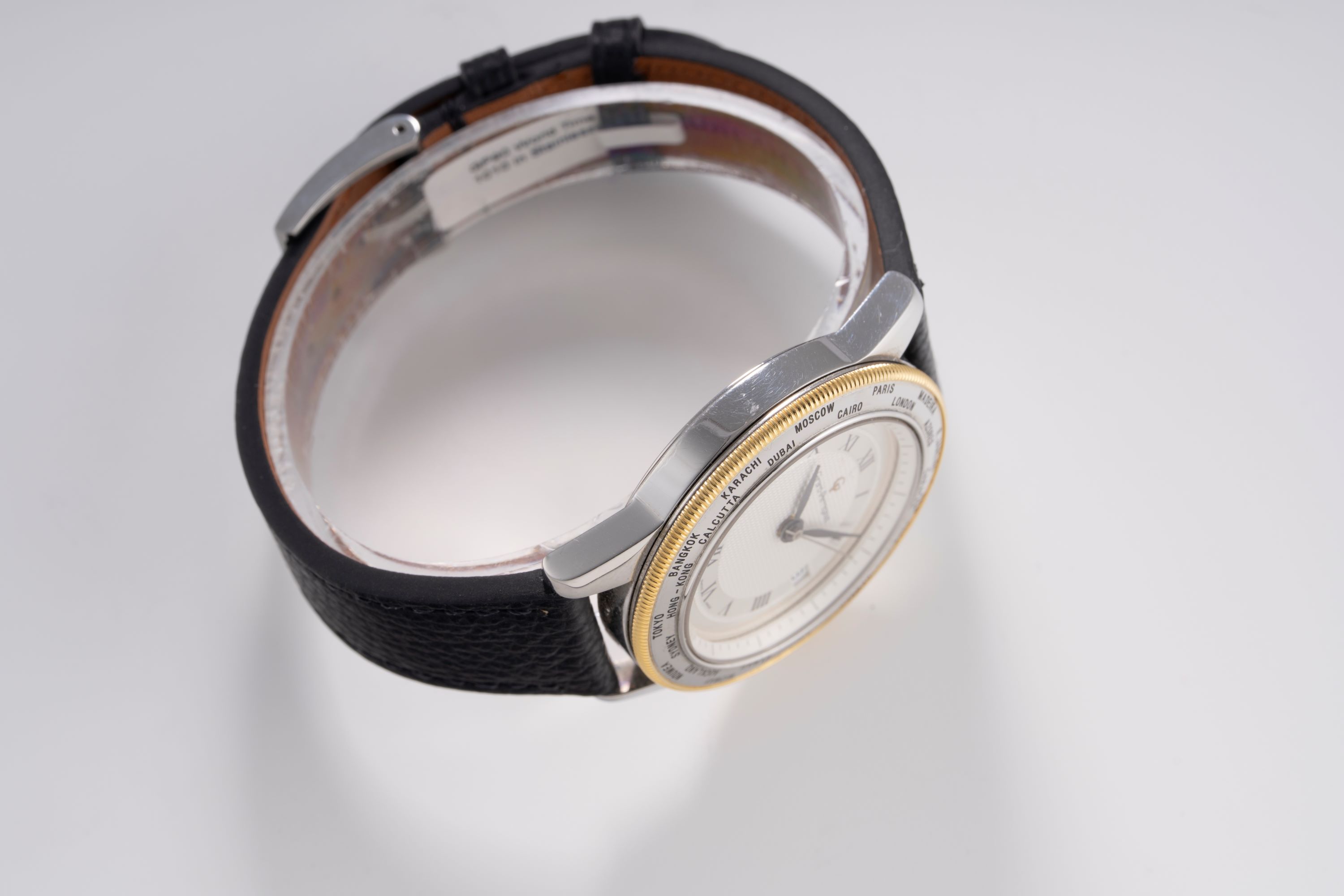 Ineichen Auctioneers - GP90 World Time Ref. 1010 in Stainless Steel