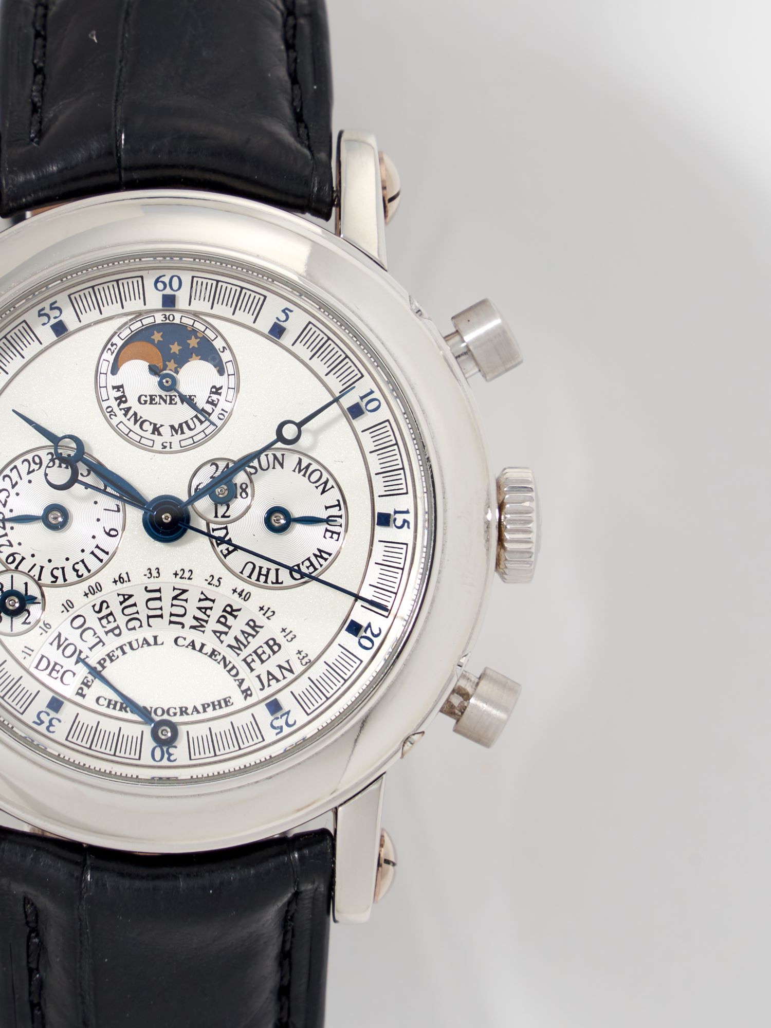 Ineichen Auctioneers Perpetual Calendar Retrograde Moonphase