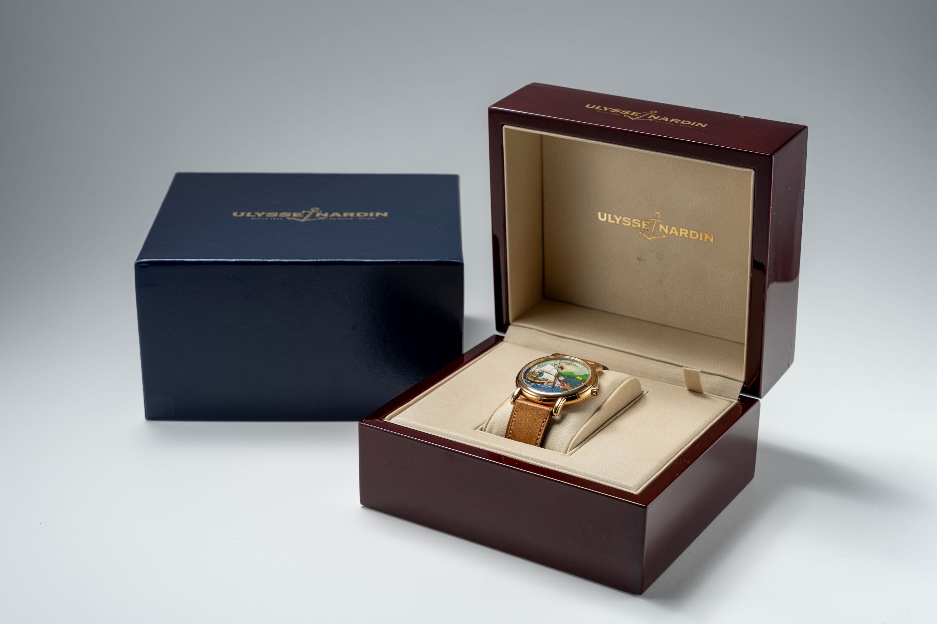 Ineichen Auctioneers - San Marco with Cloisonné Enamel Dial Ref