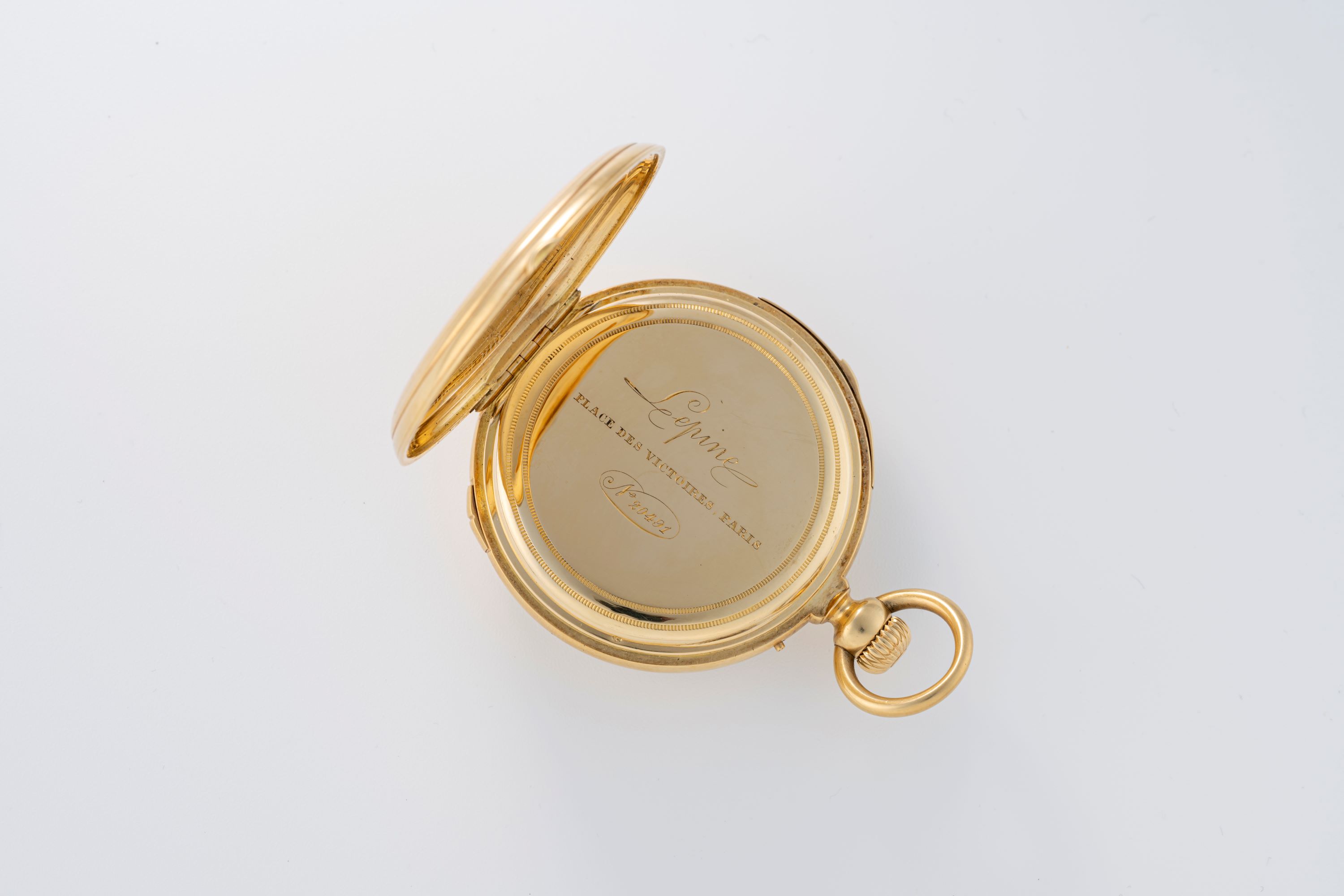 Ineichen Auctioneers - Minute Repeater with Dead-Beat Seconds on Louis  Audemars Base Caliber in 18k Yellow Gold