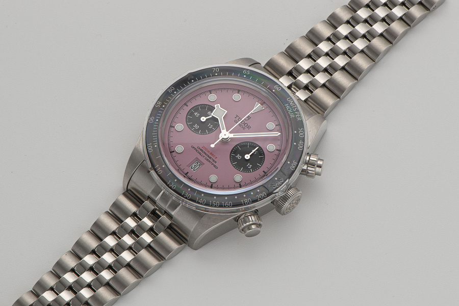 Black Bay Chronograph Pink Dial Ref. 79360N