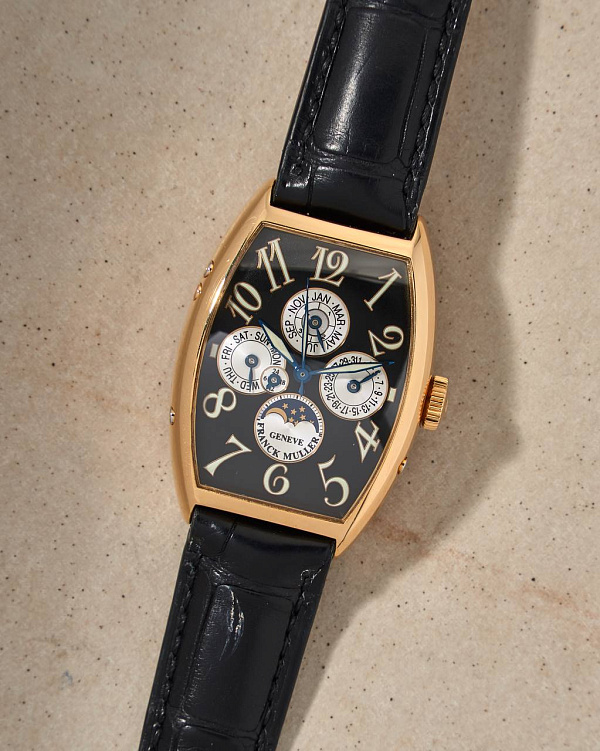 Casablanca Perpetual Calendar Black Dial