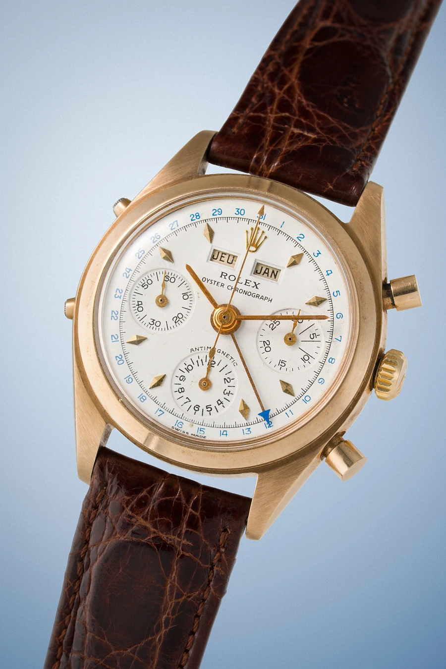 Triple Calendar Chronograph Ref. 6036 in 18k Rose Gold