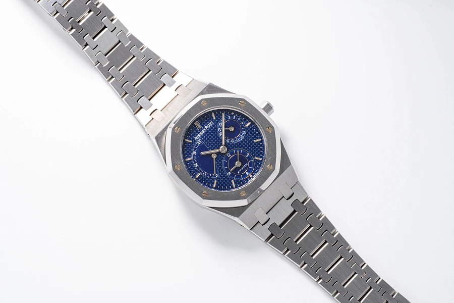 Royal Oak Dual Time Yves Klein Blue Dial Ref. 25730ST in Stainless Steel