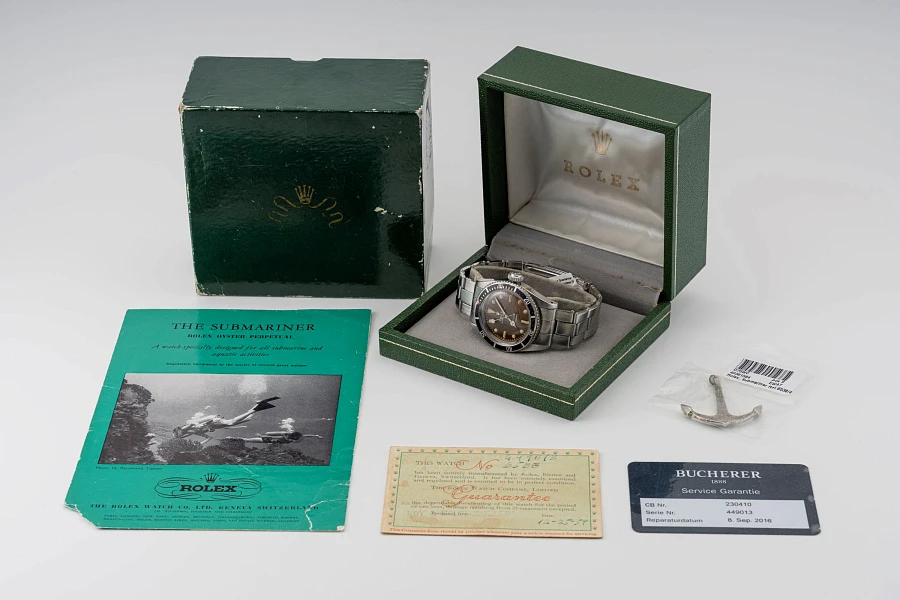 Vintage Submariner Ref. 6538 in Stainless Steel