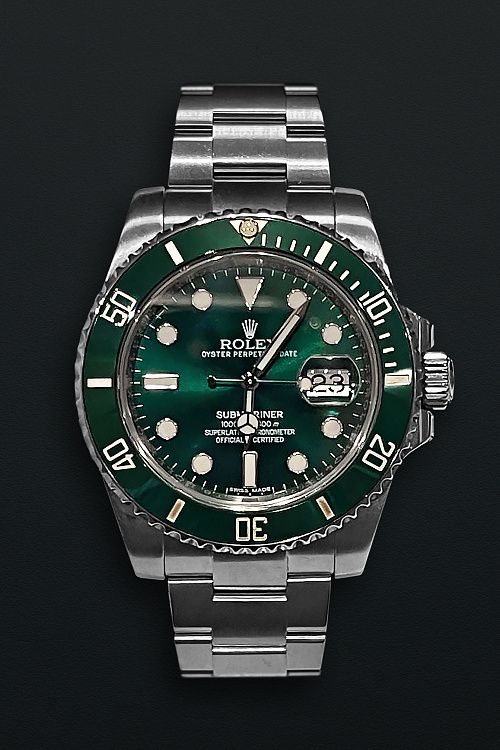 Submariner Date 116610LV ‘Hulk’