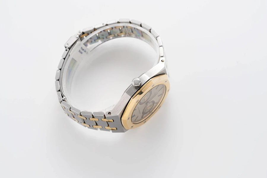 Royal Oak Day Date Ref. 25572SA in Stainless Steel and 18k Yellow Gold