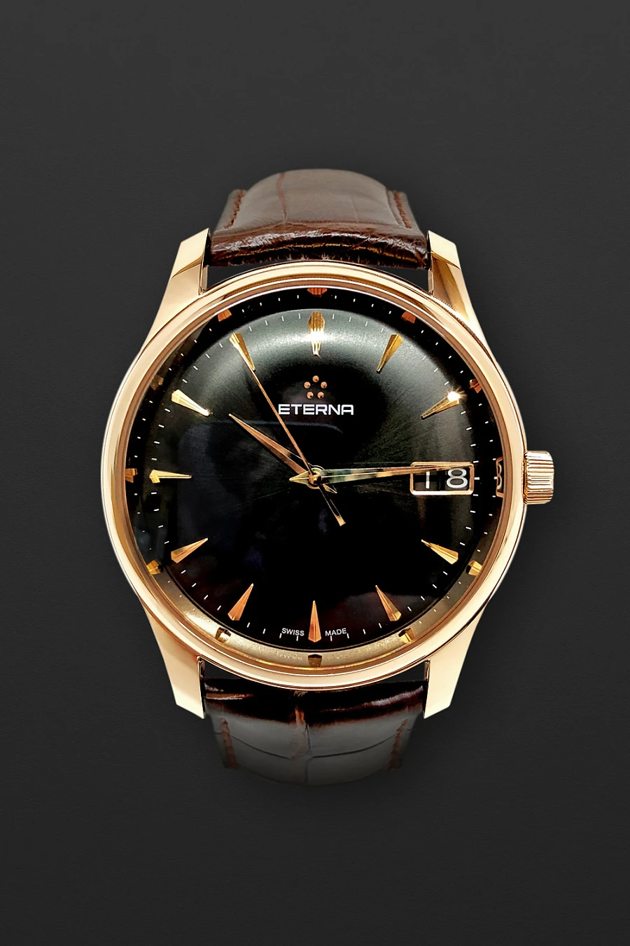 Vaughan Big Date Rose Gold