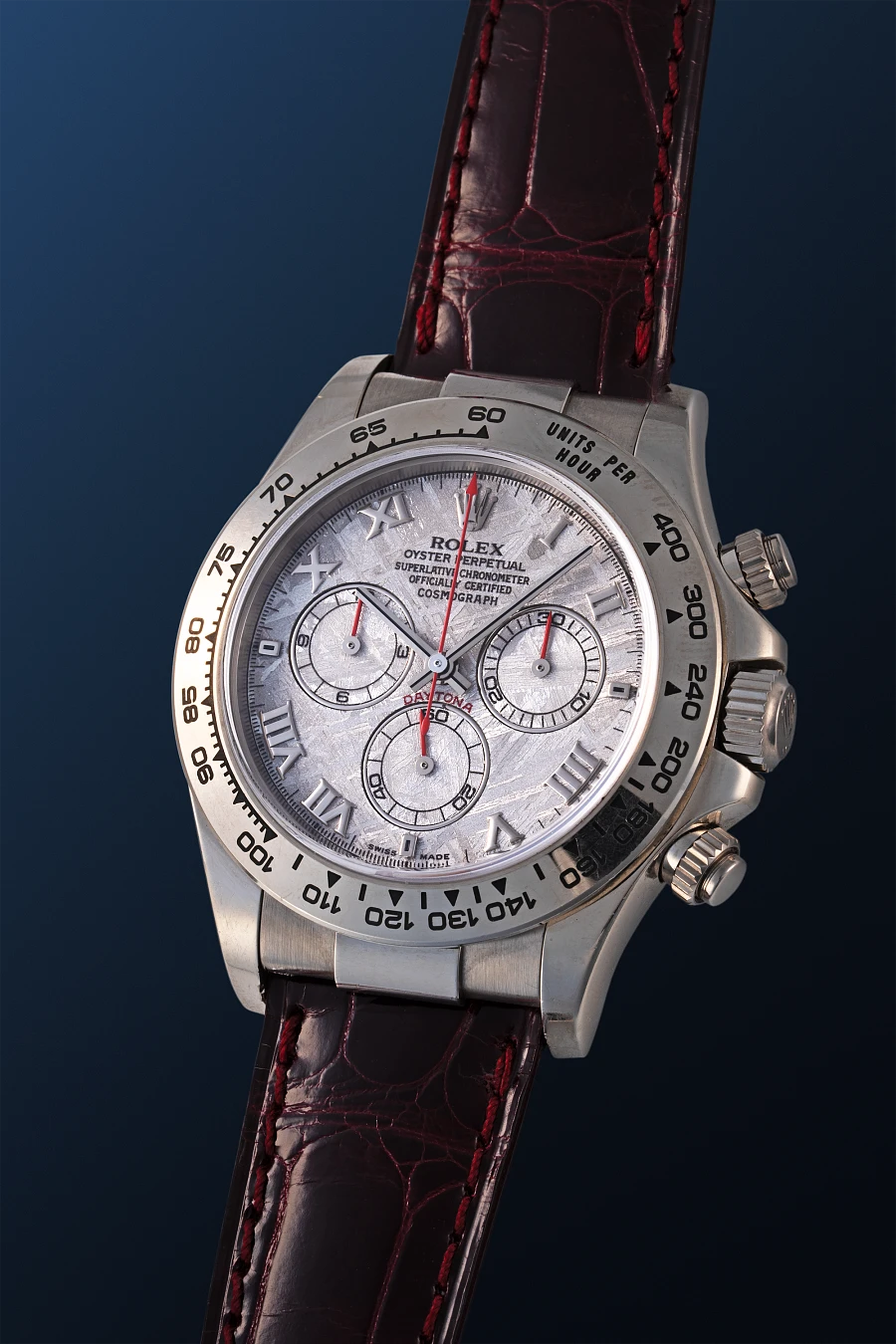 Daytona Meteorite Ref. 116509 in 18k White Gold