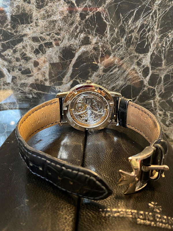 Patrimony Squelette White Gold