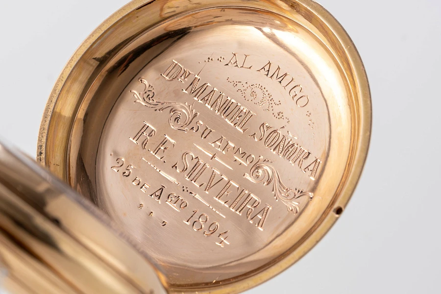 Quarter Repeater with Dead-Beat Seconds on a Louis Audemars Base Caliber in 18k Yellow Gold