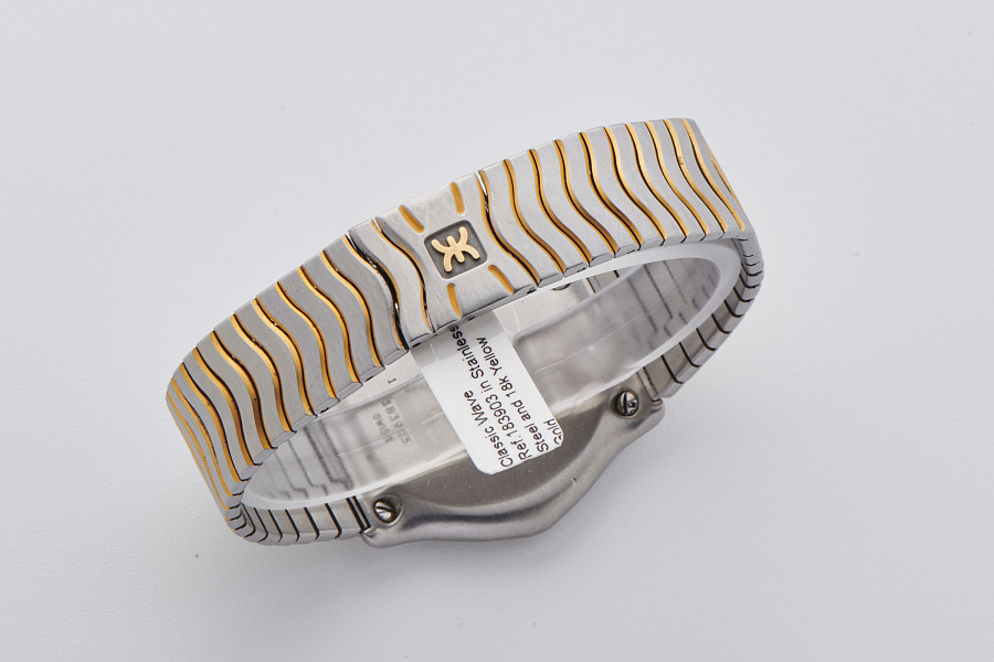 Classic Wave Ref.183903 in Stainless Steel and 18k Yellow Gold