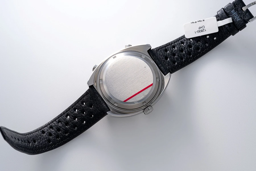 Exceedingly Rare Autavia Exotic Ref. 1163 in Stainless Steel with Ferrari Collector's Set