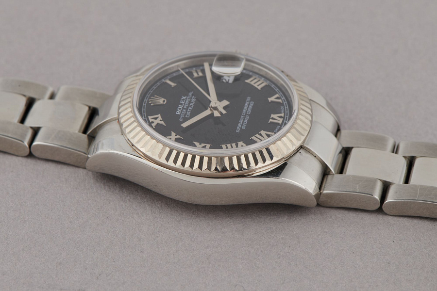 Datejust 31mm with Fluted White Gold Bezel