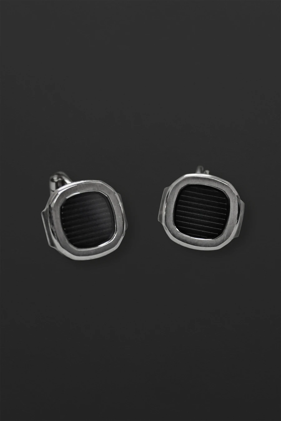 Nautilus Cufflinks White Gold