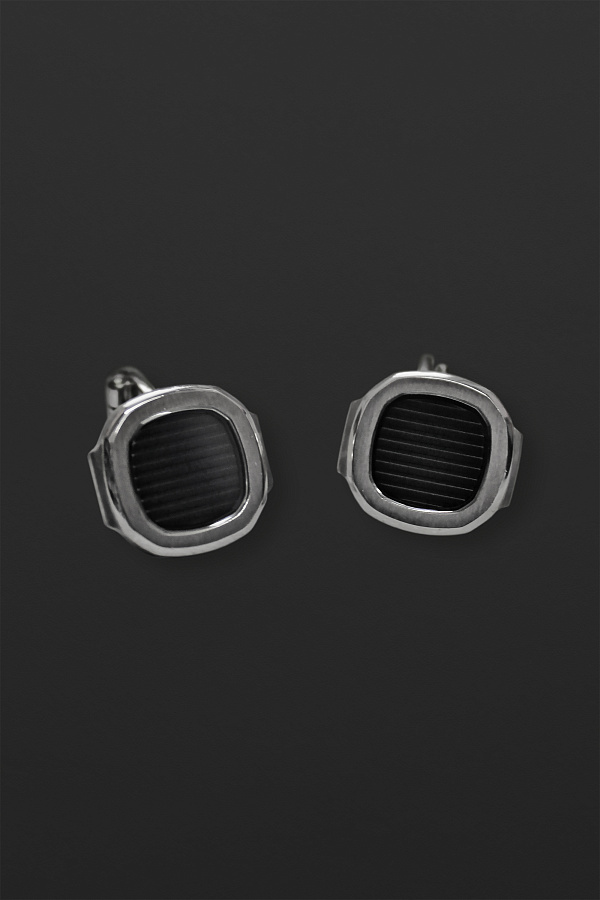 Nautilus Cufflinks White Gold