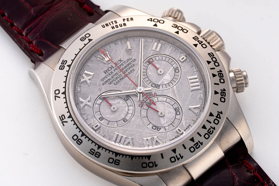 Daytona Meteorite Ref. 116509 in 18k White Gold