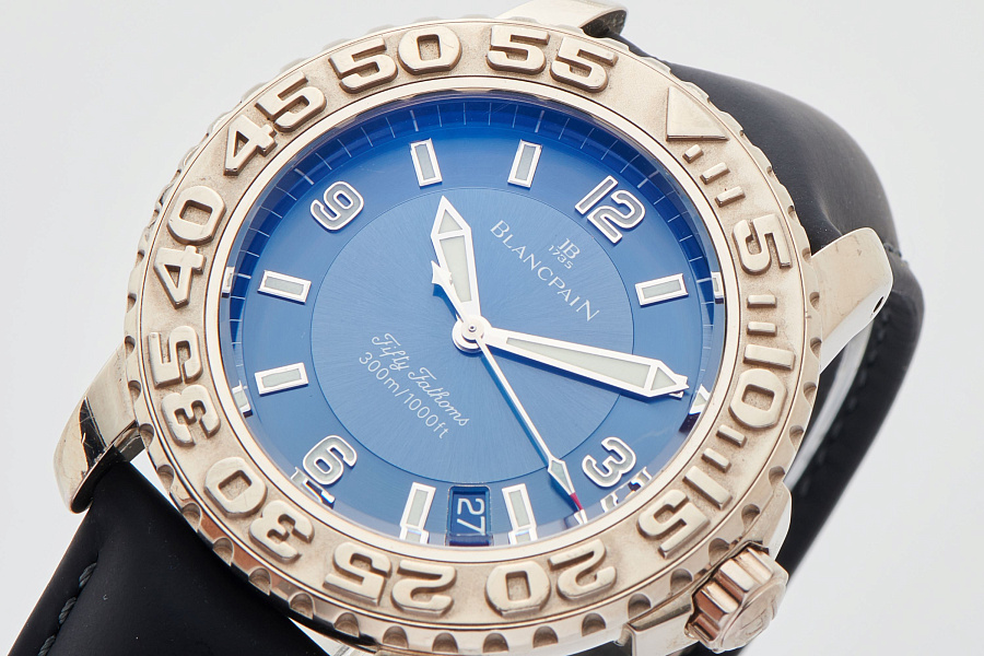 Fifty Fathoms in 18K White Gold