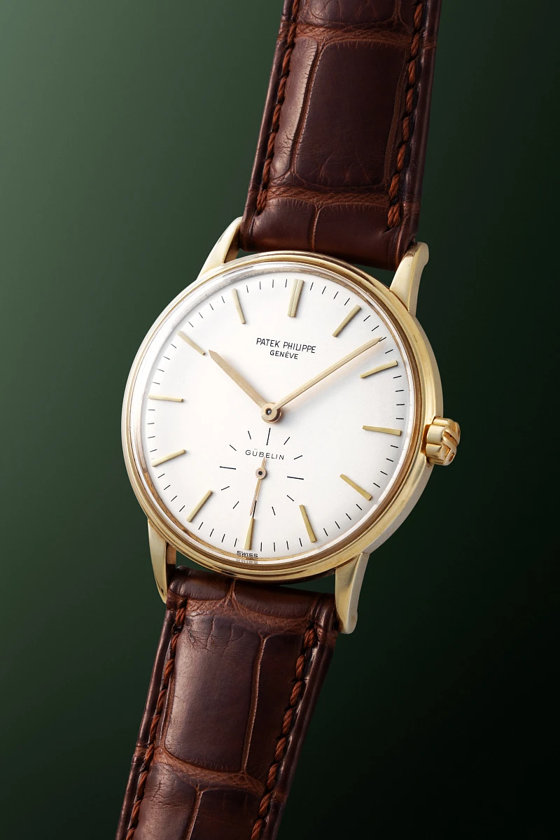 'Gübelin' Double-Signed Calatrava Ref. 3425 in 18k Yellow Gold