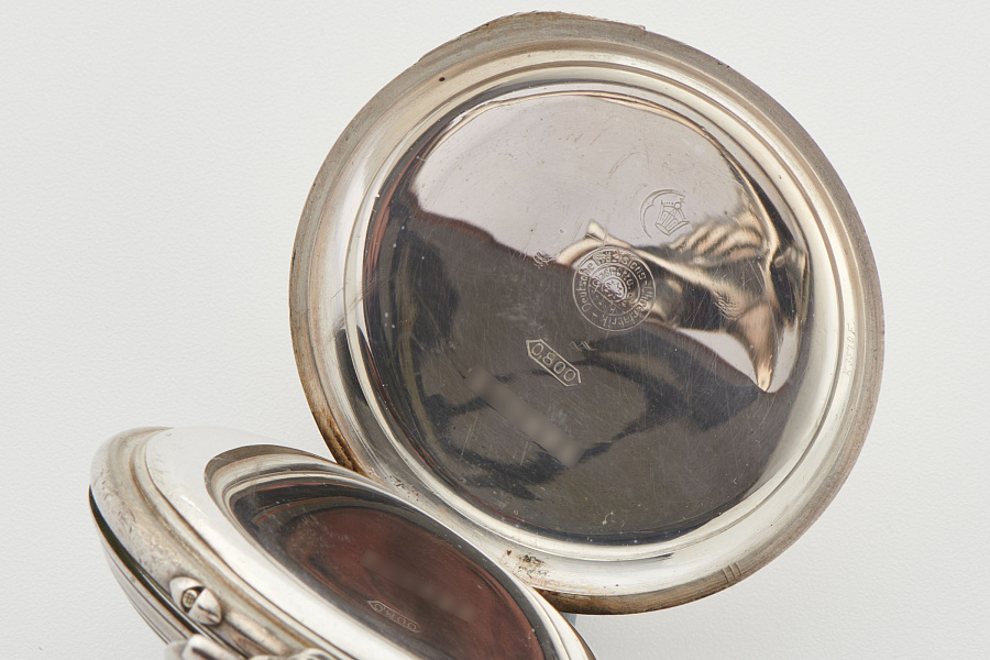 Tascheunuhr Silber