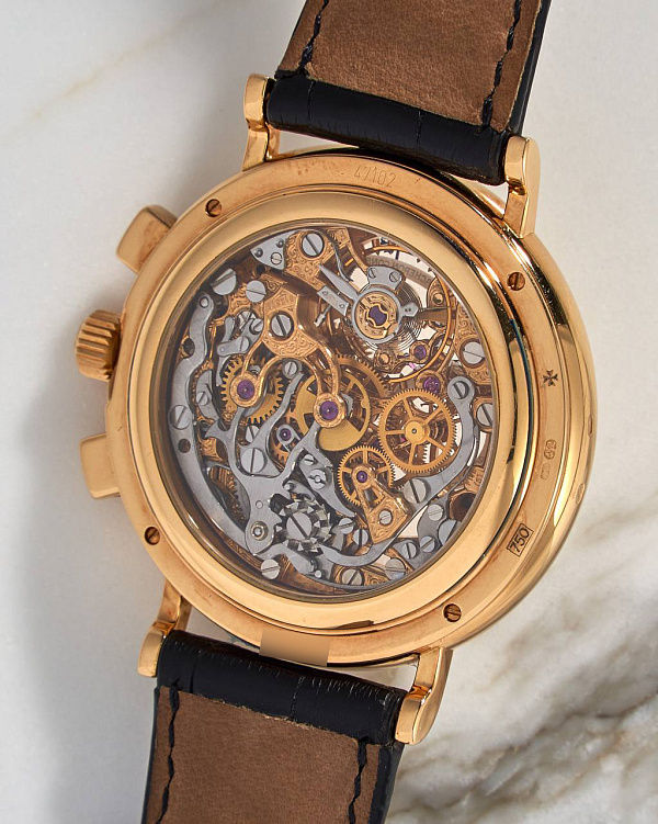 Patrimony Chronograph Squelette Rose Gold