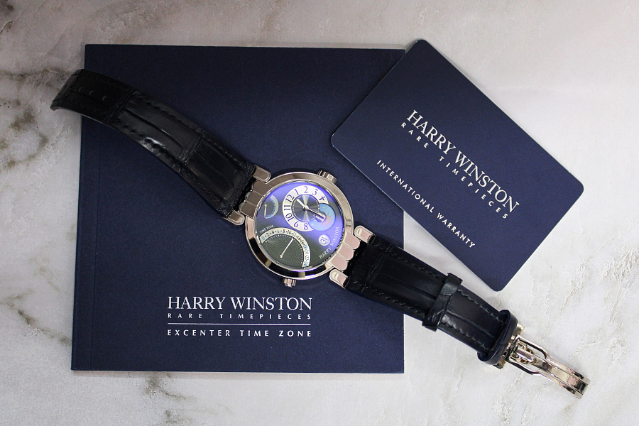 Premier Excenter Timezone White Gold