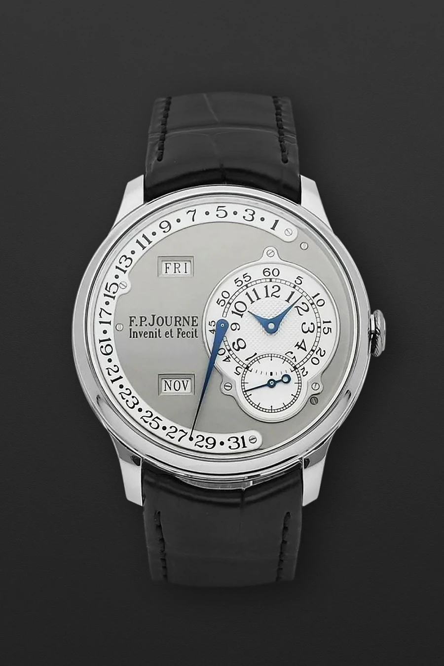 Octa Calendrier Platinum 38mm