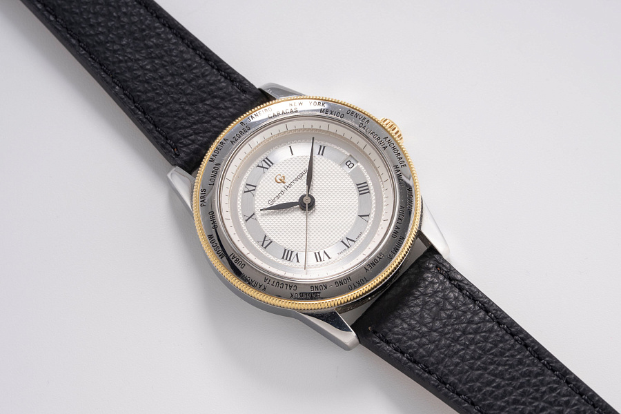 GP90 World Time Ref. 1010 in Stainless Steel