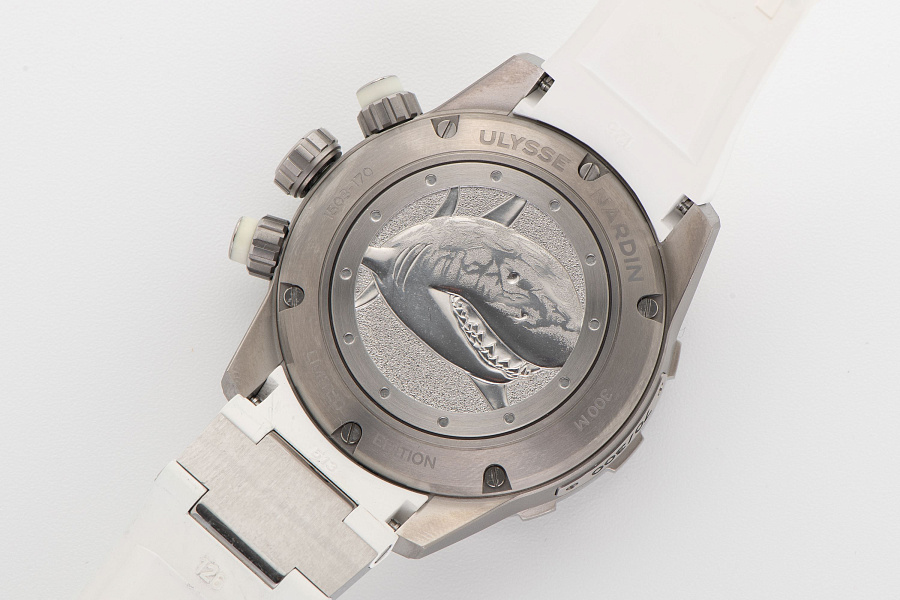 Titanium Diver Chronograph Great White Ref. 1503170LE1AGW3A