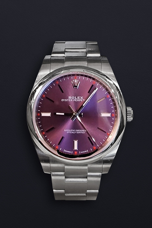 Oyster Perpetual 114300 ‘Grape’ Dial