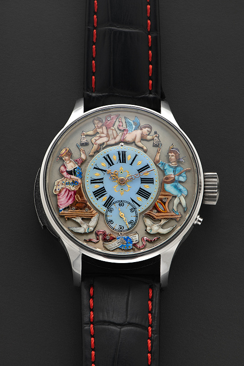 Jaquemarts Minute-Repeater Wristwatch