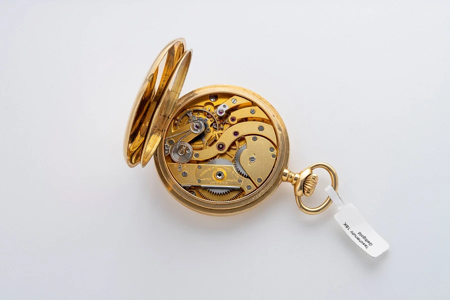 Pocket Watch in 18k Yellow Gold