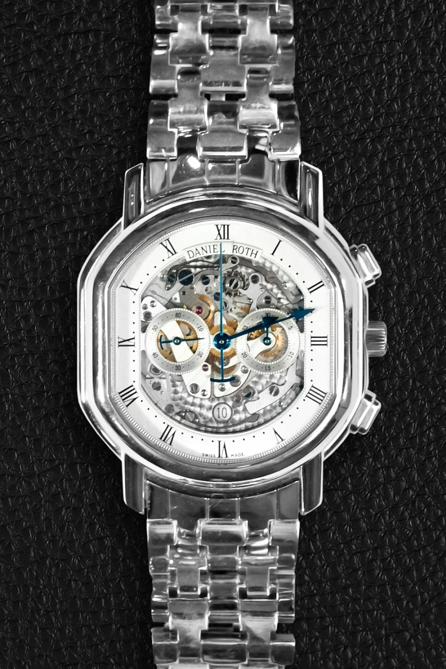 Chronograph skeleton White Gold