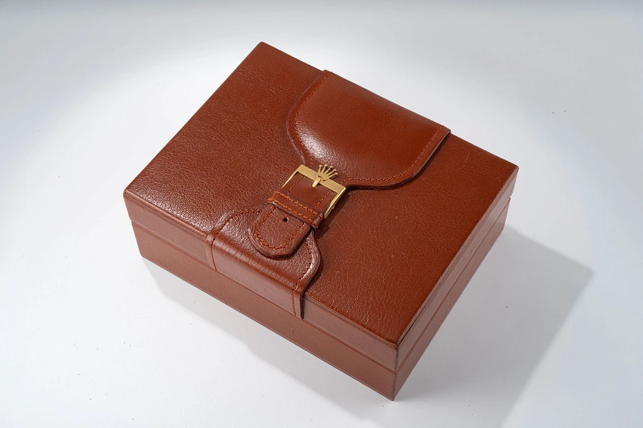 Black Dial Datejust Ref. 6605 in 18k Rose Gold