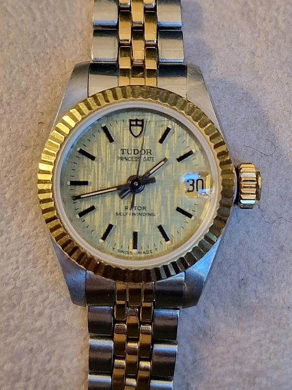 Princess Date Steel & Gold Rolex Case Never Polished