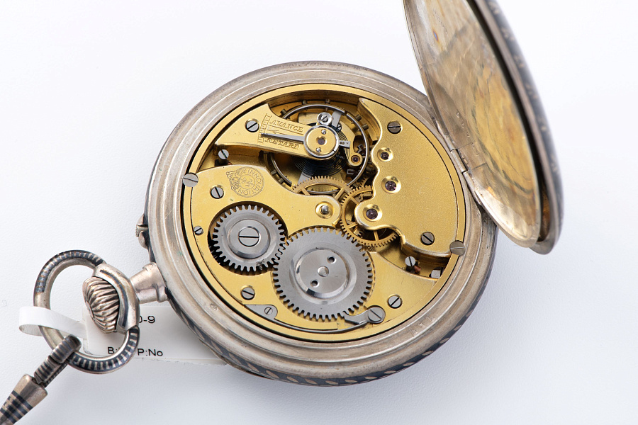 Tula Silver Pocket Watch