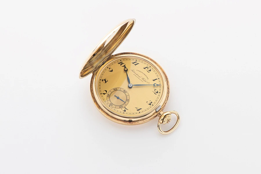Chronomètre Pocket Watch in 14k Yellow Gold