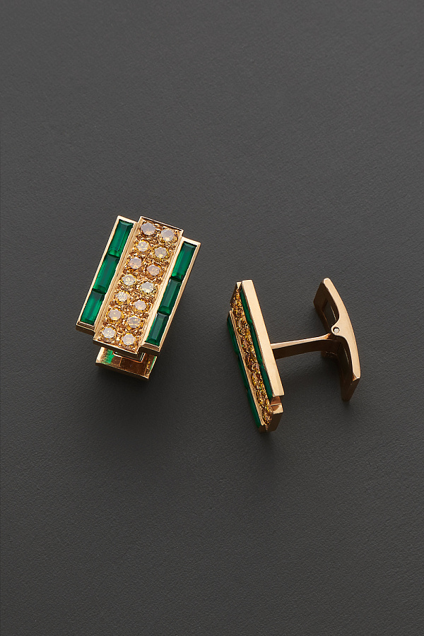 Fancy Yellow Diamonds & Emeralds