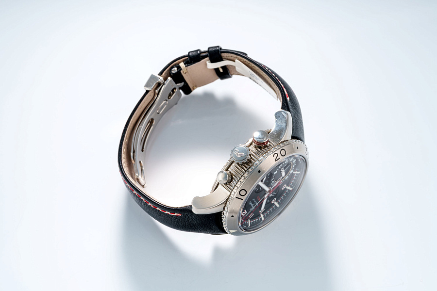 Type XXII 10Hz Chronograph GMT Ref. 3880 in Stainless Steel