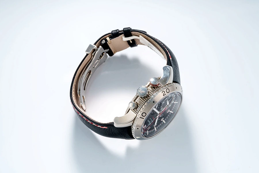 Type XXII 10Hz Chronograph GMT Ref. 3880 in Stainless Steel