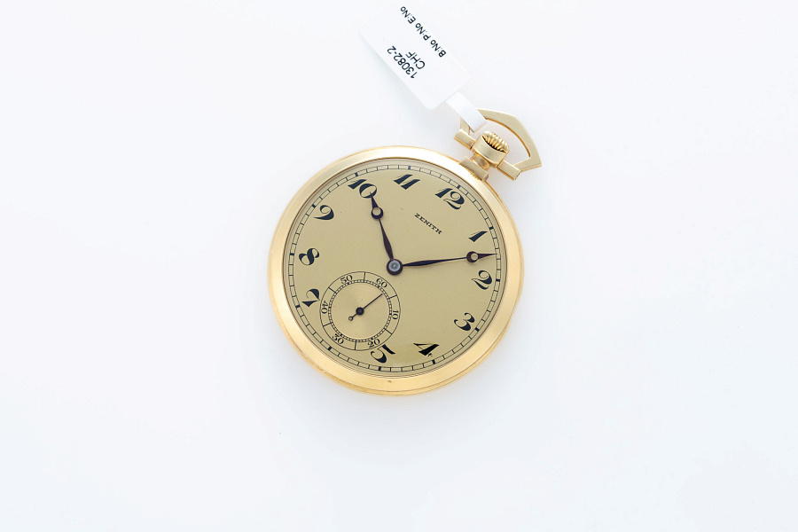 Pocket Watch in 18k Yellow Gold