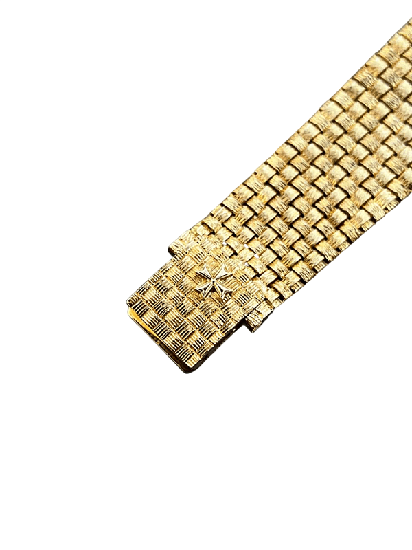 Vintage 33030 in 18k Yellow Gold with Onyx Dial