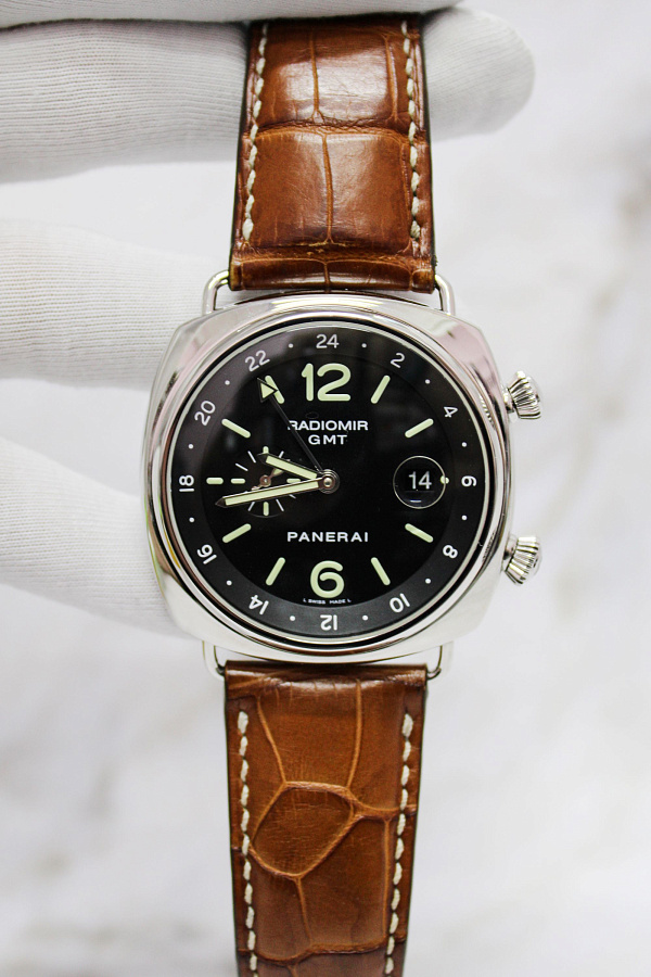 Radiomir GMT Stainless Steel Automatic PAM242 Limited Edition