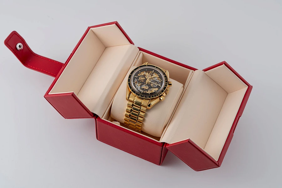 Skeletonized Speedmaster by Armin Strom Ref. 36965081 in 18k Yellow Gold