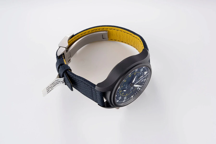 Pilot Angels Edition Flyback Chronograph Ref. IW389008 in Black Ceramic