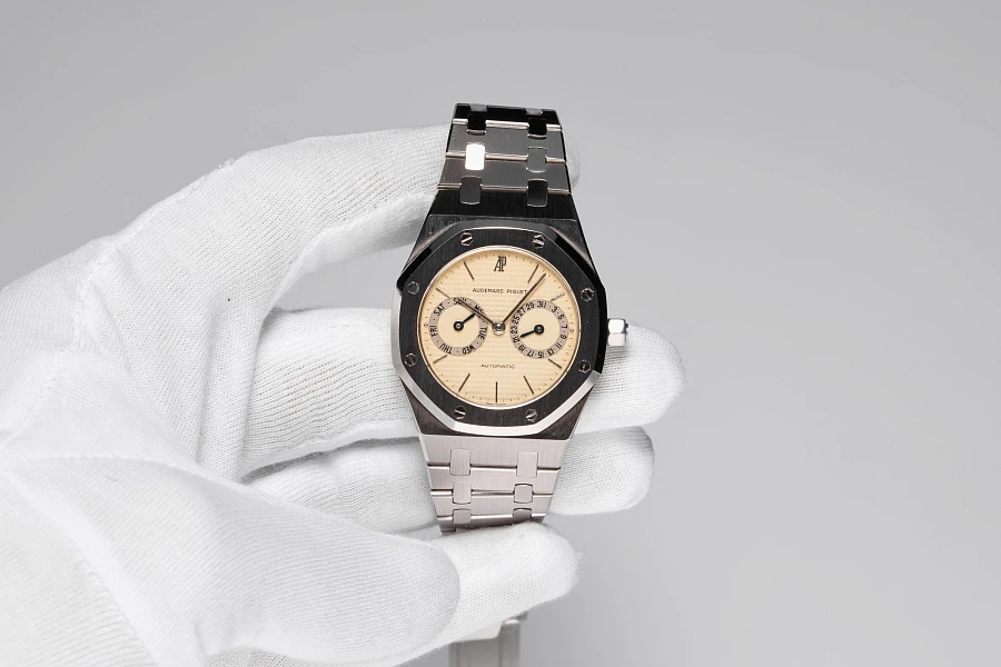 Royal Oak Day Date Cream Dial